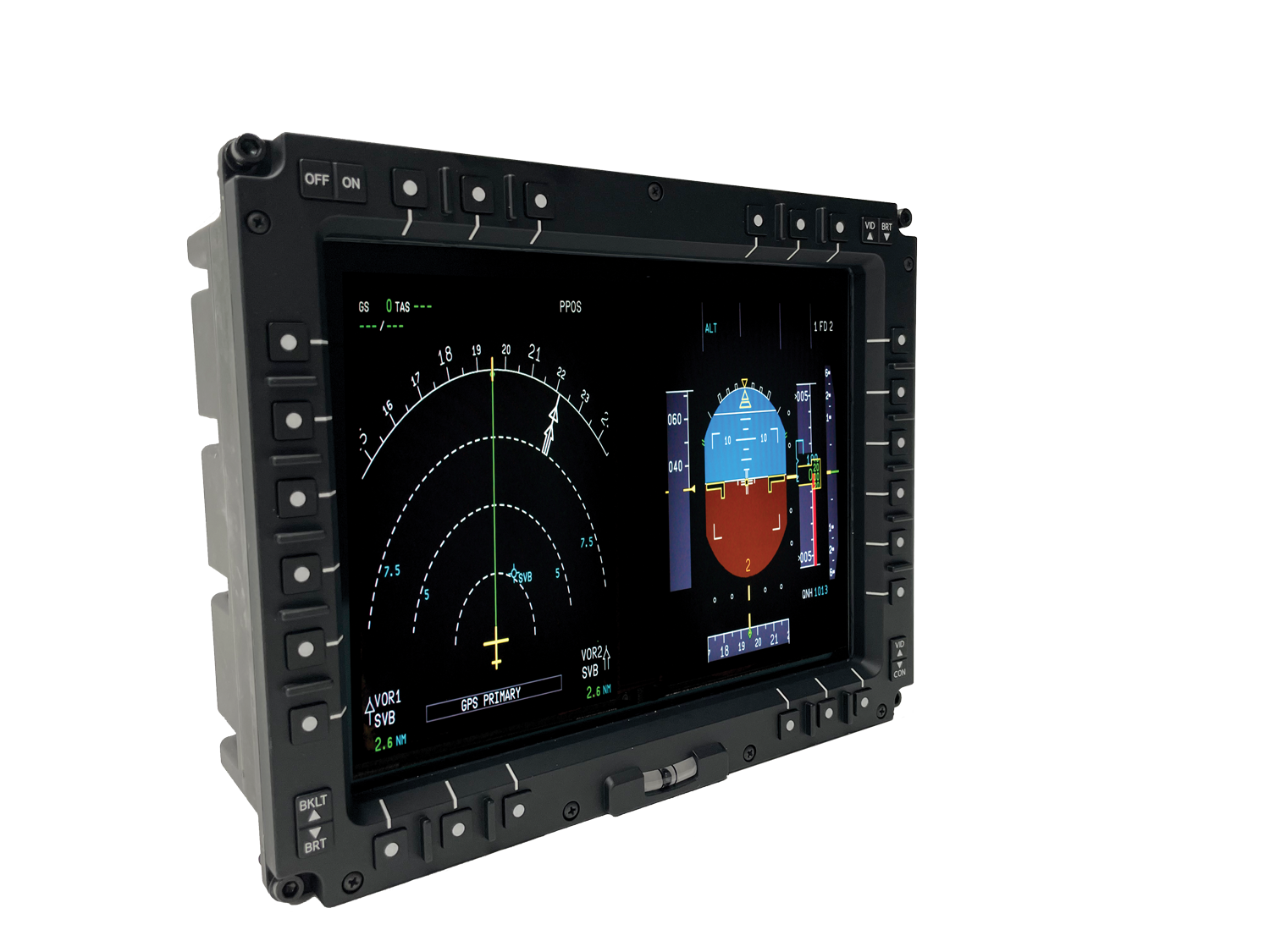 10.4" Rotorcraft Multi Function Display